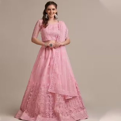 Trendy Design Ari Work Embridered Free Size Lehenga Choli