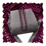 Womens Cotton Work Unstitch Salwar Suit