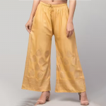 GOLDEN PRINT BEIGE Palazzos