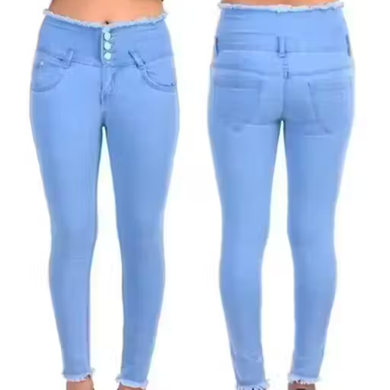 Plain Jeans For Plus Size Women