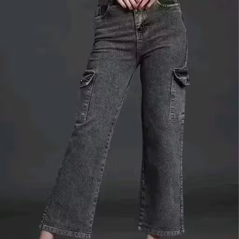six pocket girls jeans