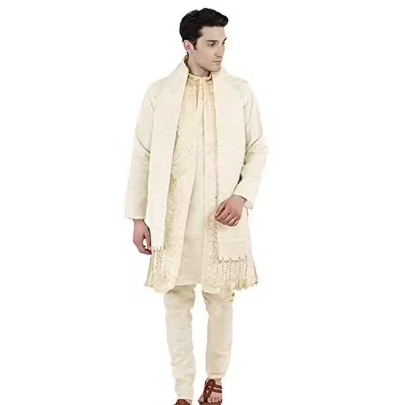 Silk Fabric Sherwani for Men