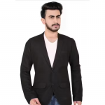 Single Breasted Black Formal Blazer