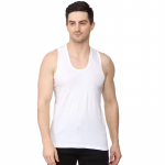 Men's Cotton Solid Vests