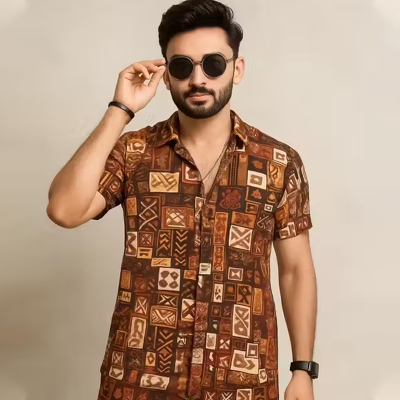 Night Suit & Night Wear Brown Night Suit & Nightwear Set