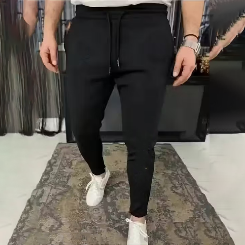 Motorsports Trendy Trackpant  Black