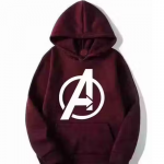 Long sleeve Printed Sweatshirt Hoodie Round Neck