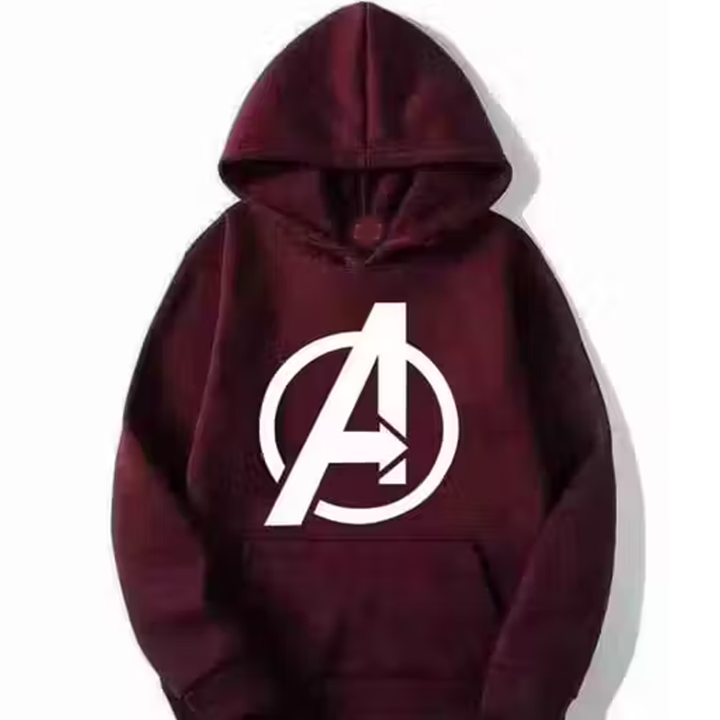 Long sleeve Printed Sweatshirt Hoodie Round Neck