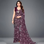 Print Daily Wear Georgette Saree