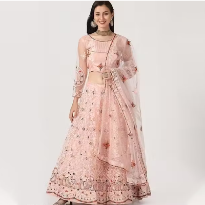 Fancy Embroidered Chaniya Choli,