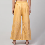 GOLDEN PRINT BEIGE Palazzos