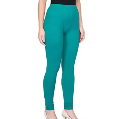 Women Churidar Leggings 's Skinny Combed Cotton Skinny Leggings