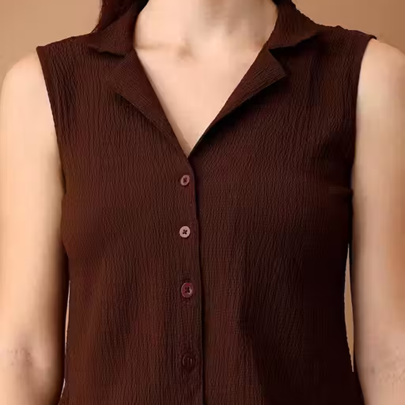 Latest women’s printed sleeveless maxi dhoti jumpsuit