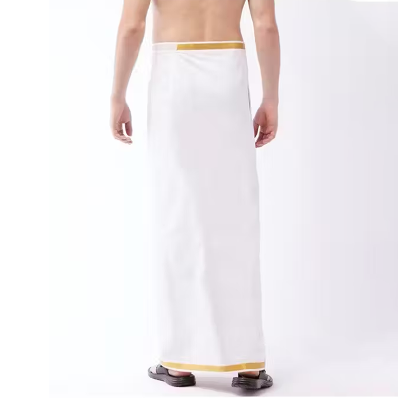 Velcro dhoti stickable &adjustable with pocket