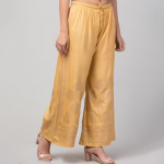 GOLDEN PRINT BEIGE Palazzos