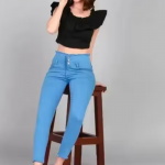 Plain Jeans For Plus Size Women