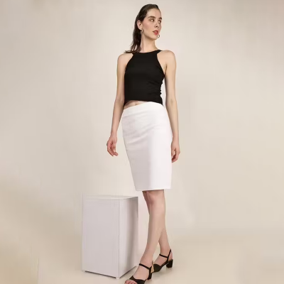 Classy Pencil Mini Skirt For Girls & Womens