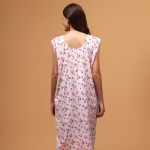 Trendy Check Printed Sleeve Sleepwaear