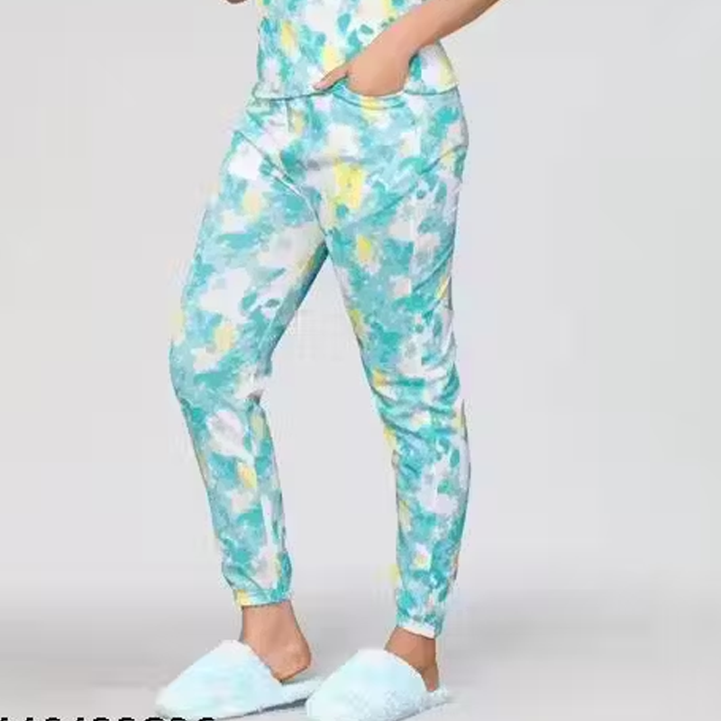 Women’s Printed Cotton Night Suit Sleepwear