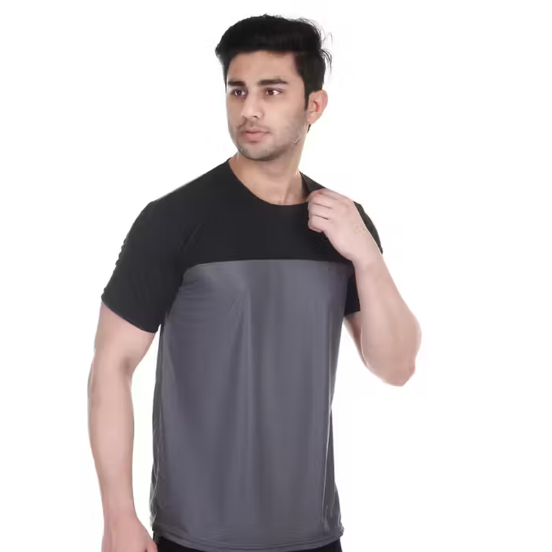 Men's Regular Solid Fit T-Shirt
