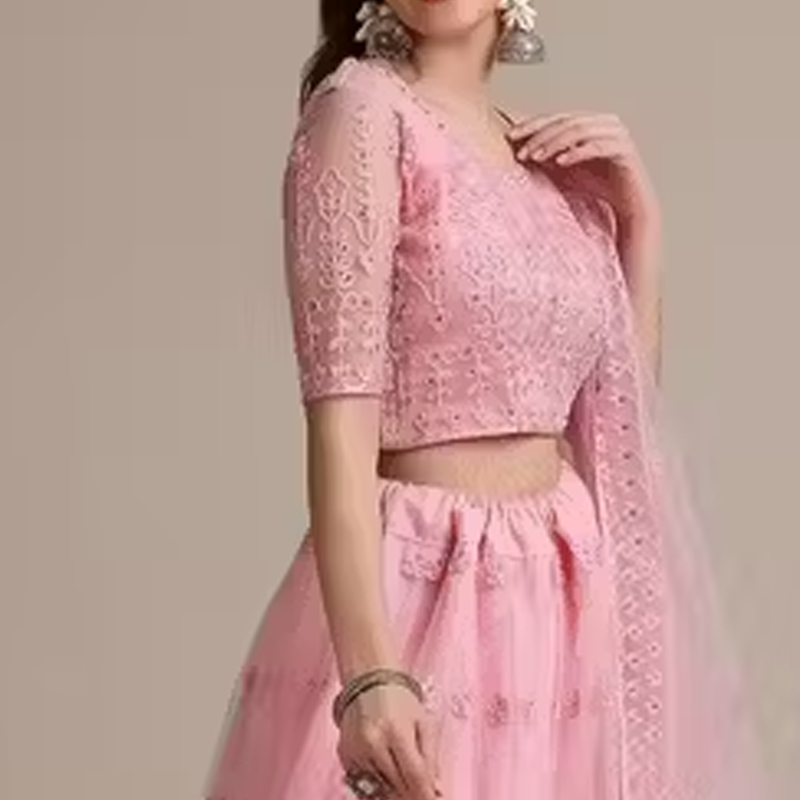 Trendy Design Ari Work Embridered Free Size Lehenga Choli