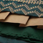 Embroidered lehenga choli and Net Dupatta for women