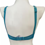 Teal Floral Lace Wire-Free Bralette