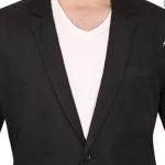 Single Breasted Black Formal Blazer