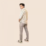 Men's Regular Fit Grey Denim Jeans