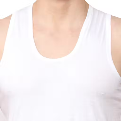 Men's Cotton Solid Vests