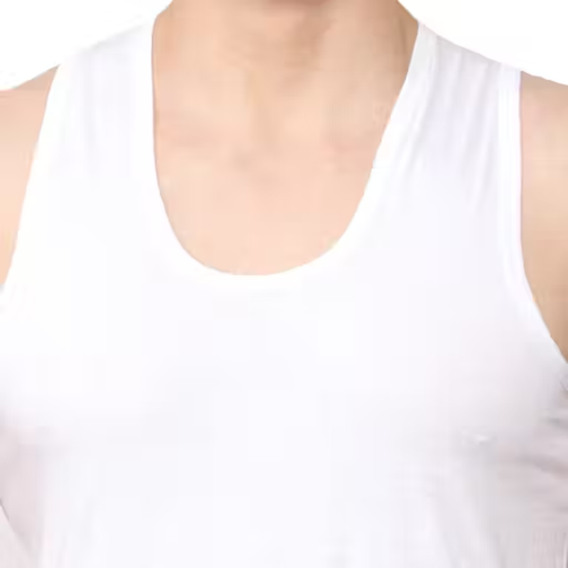 Men's Cotton Solid Vests