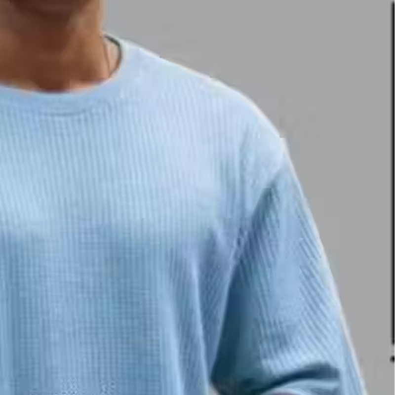 At last fashion Men Popcorn Fabric Round Neck Tshirts