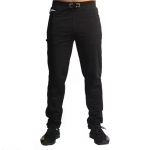 Men's Black & Blue Slim Fit Strechable Lycra COMBO Trackpants For Regular Use