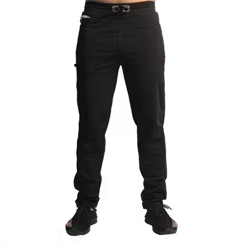 Men's Black & Blue Slim Fit Strechable Lycra COMBO Trackpants For Regular Use